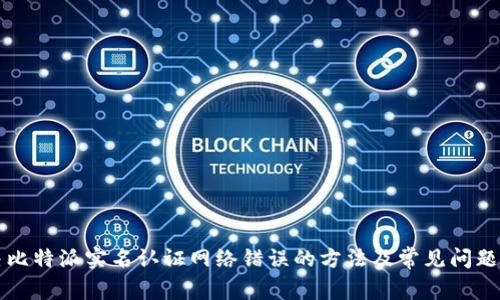 解决比特派实名认证网络错误的方法及常见问题指南