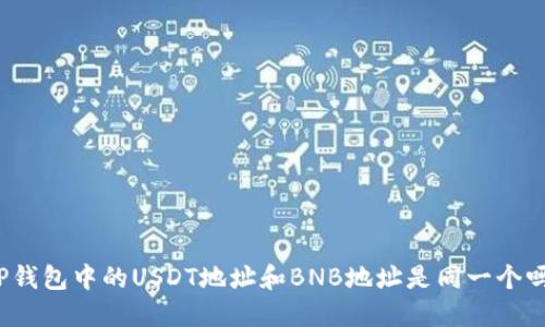 TP钱包中的USDT地址和BNB地址是同一个吗？
